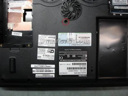 Cum să dezasamblați laptopul Qosmio X305 sau Toshiba Qosmio X300 și scoateți placa de baza - blogofolio