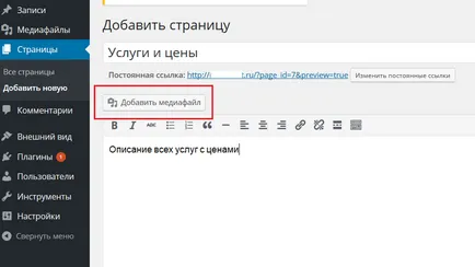 Как да се създаде уеб сайт WordPress подробни инструкции