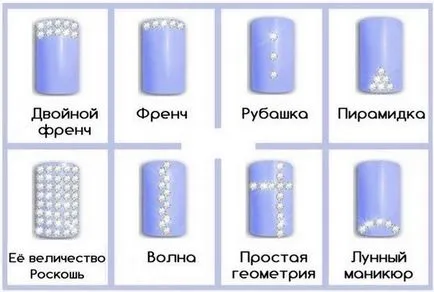 Как да украсят ноктите ти с кристали