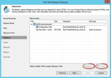 Cum de a restabili mașina virtuală pentru a veeam replicare de backup 7, ferestre de configurare a serverului și Linux