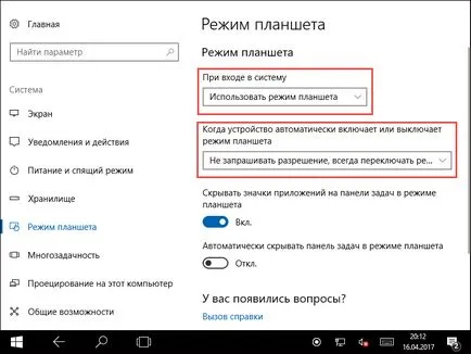 Cum pentru a activa sau dezactiva modul tabletă pe Windows 10