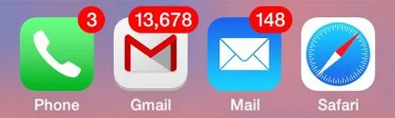 Hogyan, hogy az összes olvasatlan e-mail üzenetek az iPhone és iPad iPhone
