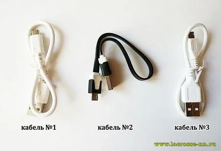 Hogyan lehet ellenőrizni a usb kábel - micro usb