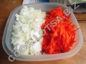 Káposzta pörkölt sárgarépa - ízletes házi lépésre recept fotók