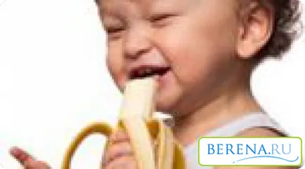 Amikor adja meg a gyermek egy banánt