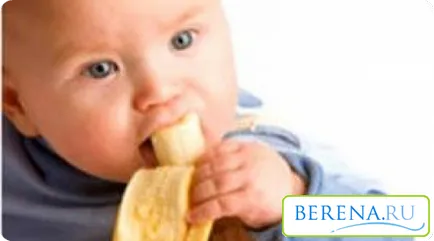 Când vă puteți da copilului dumneavoastră o banana