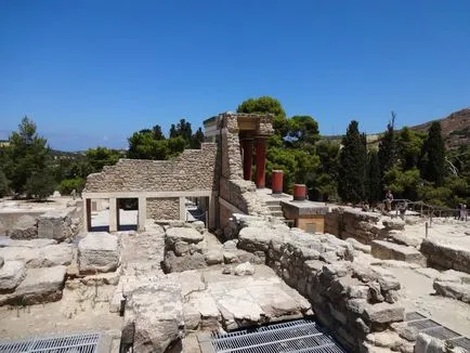 descriere Knossos, istorie, vizitarea obiectivelor turistice, adresa exactă