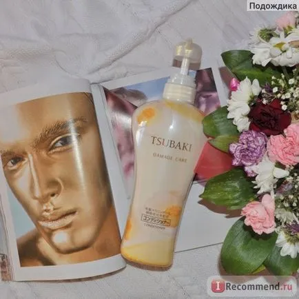 Balsam de par Shiseido «Tsubaki» de îngrijire daune - «siliconi - un coșmar și tocilari