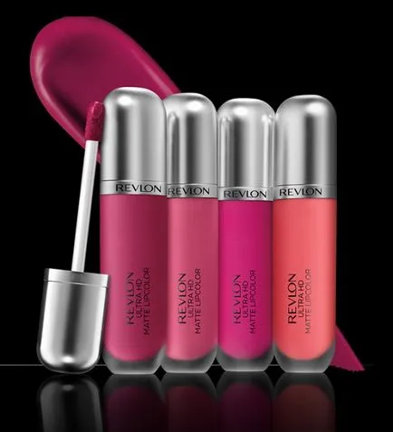 Събиране на течни матови червила Revlon ултра HD матов lipcolor зима пролет 2016