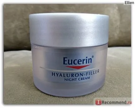 Face Crema de noapte Eucerin Hyaluron-umplere noapte - «spune cum se întâmplă