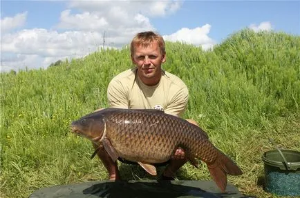 Улов шаран на дивите води