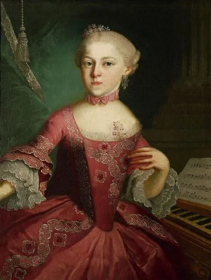 Maria Anna Mozart - sora necunoscută a compozitorului geniu