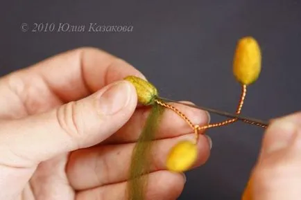 Mesterkurzus száraz nemezelés a keret orchidea - Fair Masters - kézzel készített, kézzel készített