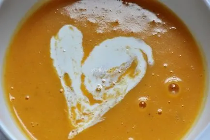 Морков супа със сметана
