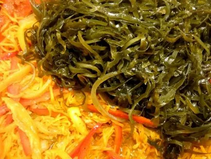 Водорасли в корейски стъпка по стъпка рецепта за готвене