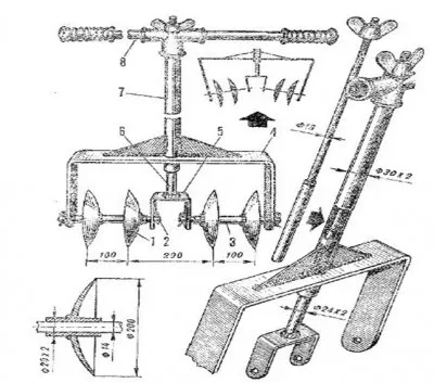 Hogyan készítsünk saját kezűleg kultivátor Photo skhumy