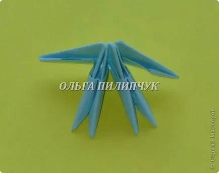 Hogyan készítsünk origami porhanyításra - Moduláris origami