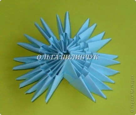 Hogyan készítsünk origami porhanyításra - Moduláris origami