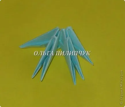 Hogyan készítsünk origami porhanyításra - Moduláris origami