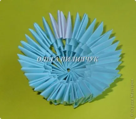 Hogyan készítsünk origami porhanyításra - Moduláris origami