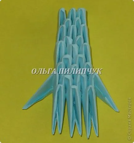 Hogyan készítsünk origami porhanyításra - Moduláris origami