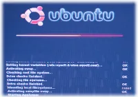 Създаване на процеса на зареждане на Linux дисплей ровя, забранете началния екран