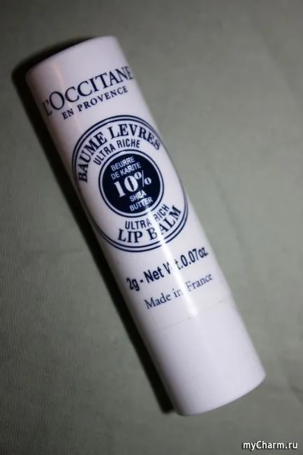 Е в състояние да балсам за устни л Occitane - л Occitane масло от шеа ултра богат балсам за устни