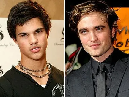 New Moon Taylor Lautner Robert Pattinson vs.