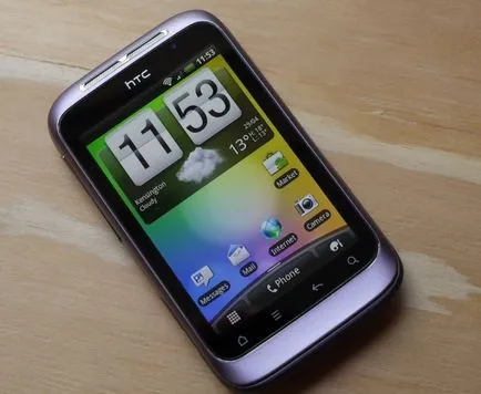 Преглед на смартфони HTC Wildfire S, андроид в България