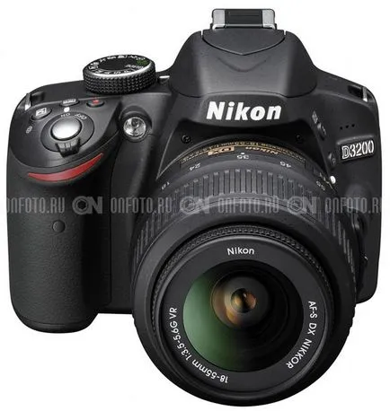 Преглед на Nikon d3200- дизайн и контроли