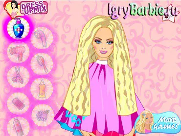 Jocuri online pentru fete Barbie coafor