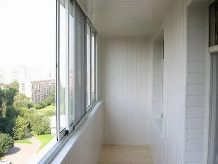 Balkonok és loggiák alumínium profil fotó és videó