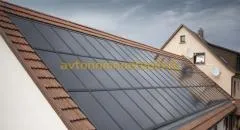 Отопление селска къща със слънчеви панели - слънчева система за отопление