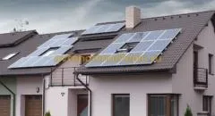 Отопление селска къща със слънчеви панели - слънчева система за отопление