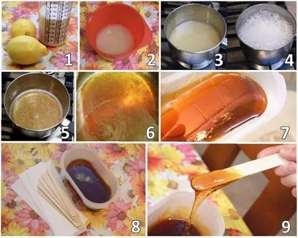 Паста shugaring микровълново рецепта с лимонена киселина без лимон, загрява в микровълнова среда, коментари