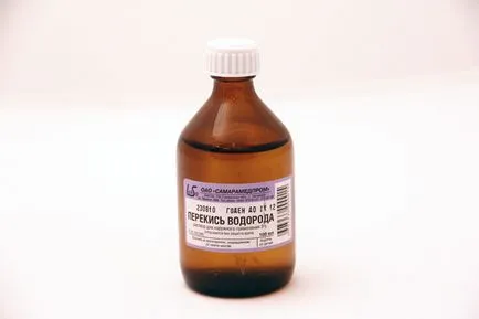 peroxid de hidrogen în sinusurilor, instilare nazală