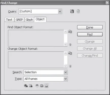 Găsirea și înlocuirea textului - Adobe CS3 InDesign