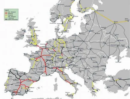 Európába utazzon vonattal Moszkvából, a kártya vasút Európában, vonatjegyet