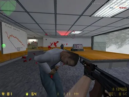 Ролята на заложниците в Counter-Strike игра 1