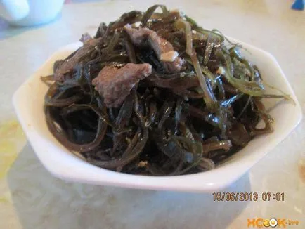 Салат от морско зеле в корейски - стъпка по стъпка рецепти снимки