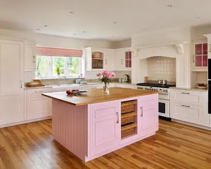 Pink konyha 30 fotó Példák kompatibilitási színek