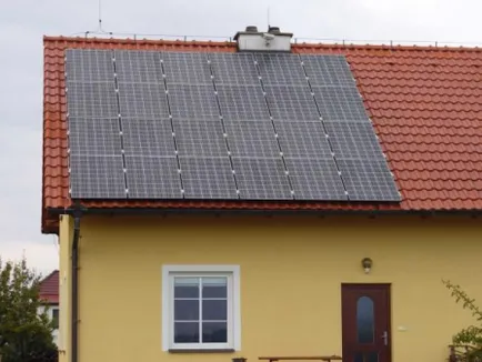 Слънчеви панели за отопление на частни къщи, ползите от системата на