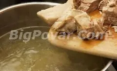 Bárány leves burgonya recept fotókkal, lépésről lépésre főzés