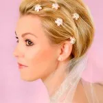 Esküvői frizurák rövid haj fátyol - felülvizsgálata fotók és videók