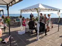 Сватба по крайбрежието на Лигурия в Италия, официален туроператор на Ей Джи корпорация сватба