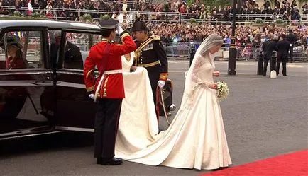 Esküvői Pippa Middleton - eltérő menyasszonyi ruha Keyt Middlton és Pippa Middleton