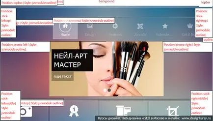 Cum de a elimina blocuri care nu sunt necesare pe site-ul după instalare șablon pentru a elimina modulele care nu sunt necesare în șablon Joomla