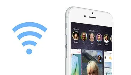 Hogyan sebességű Wi-Fi az iPhone és az iPad iOS 8