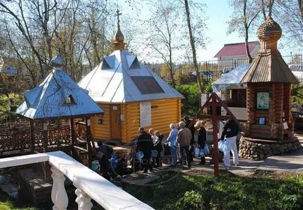 Szent tavasz kastély jól Muranovo - Moszkva régióban: Moszkva - a térképen