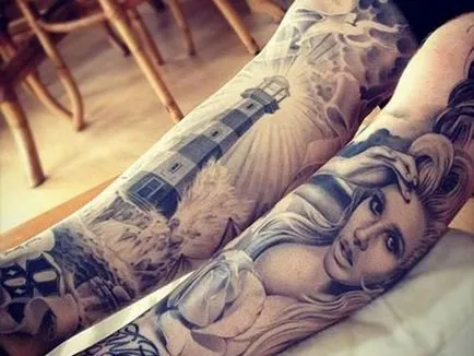 Tatuaj far - valoare desene sau modele tatuaj și fotografii